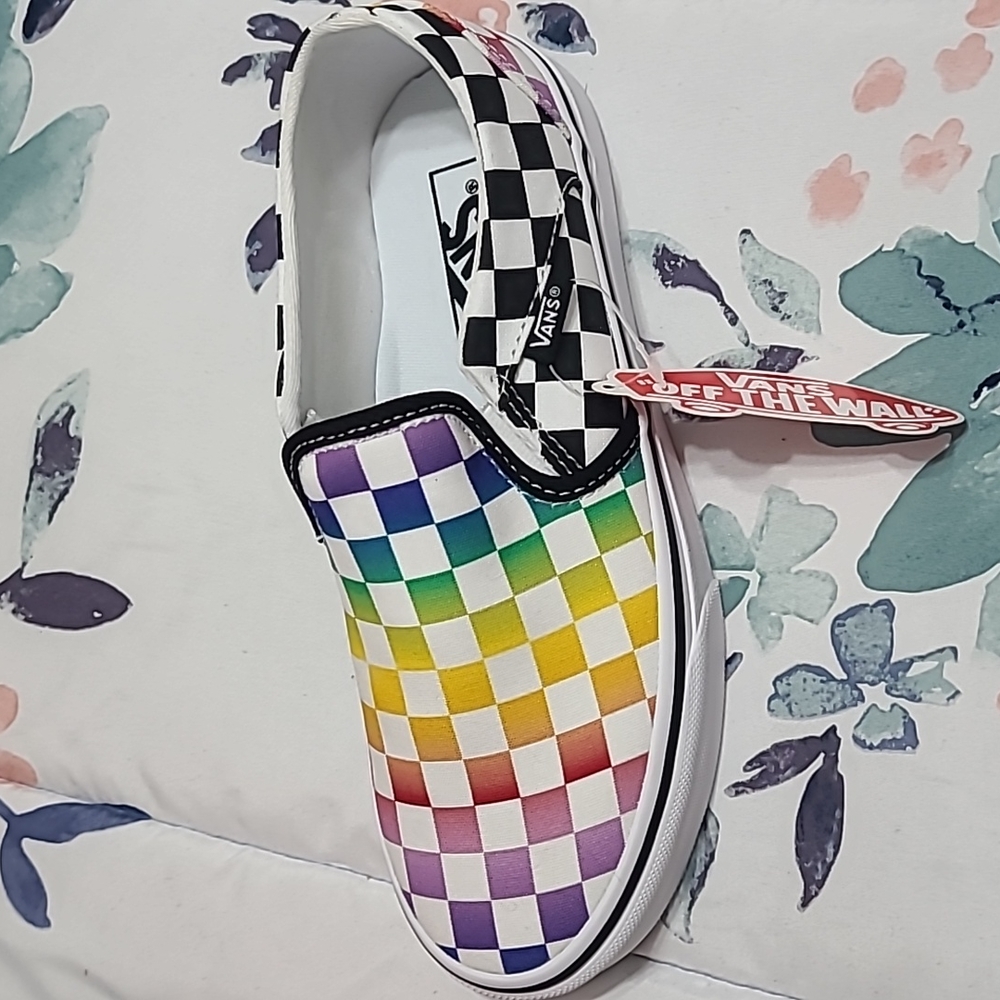 Asher rainbow check